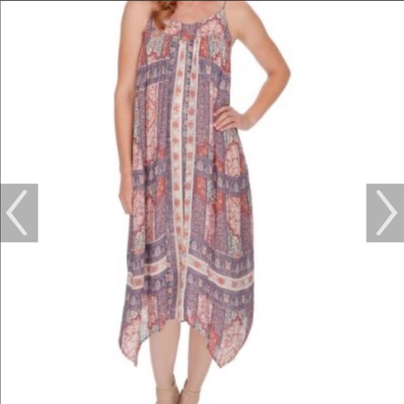 Lucky Brand Dresses & Skirts - Paisley lucky brand midi dress